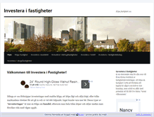 Tablet Screenshot of investeraifastigheter.n.nu